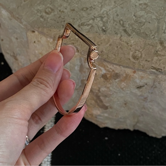 MONICA VINADER Signature Bangle - 18K vermeil rose gold - Picture 1 of 8
